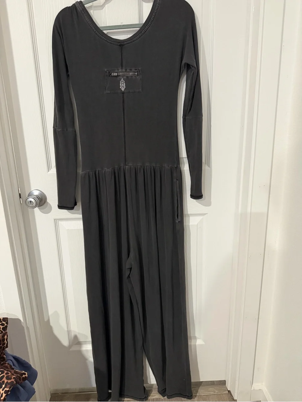Free People Movement Hot Shot Long Sleeve Jumpsuit